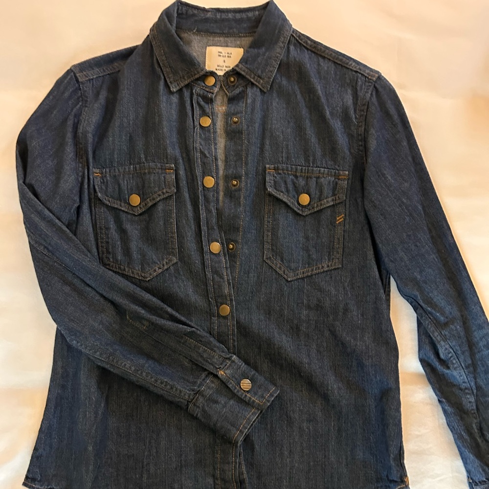 Billy Reid denim shirt